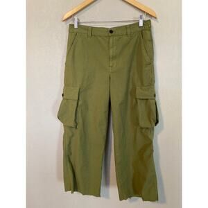 Madewell Low-Slung Cargo Pants SZ 27 Classic Olive
